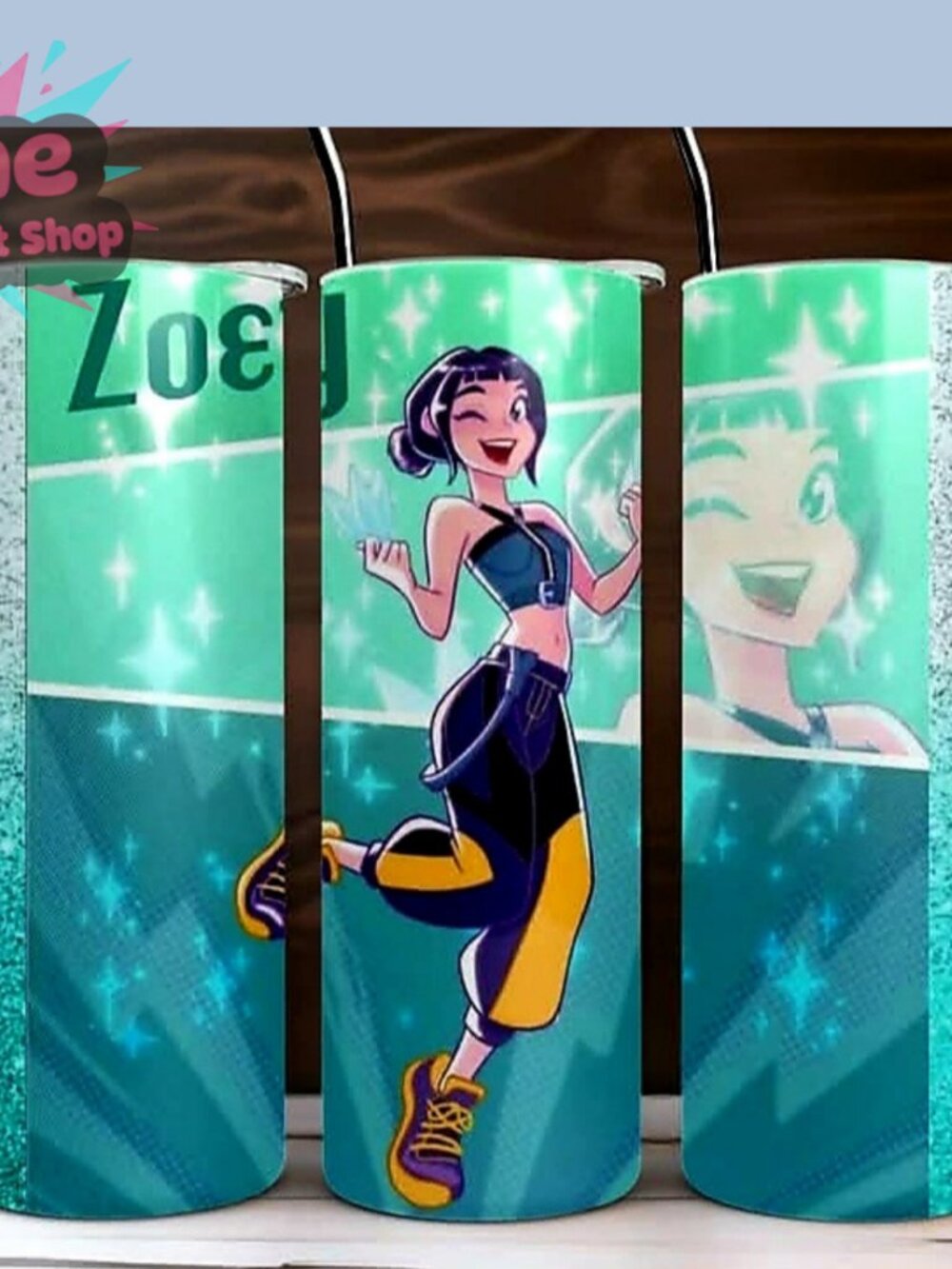Kpop Demon Hunters Zoey 20oz Stainless Steel Tumbler